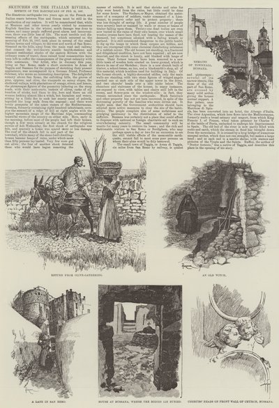 Náčrtky na italské riviéře od Amedee Forestier
